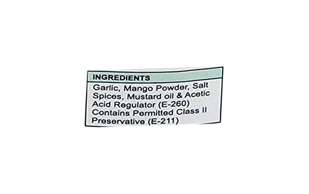 Favor8 Garlic Pickle    Jar  350 grams